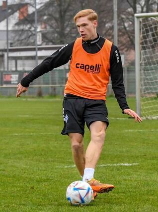 Trainingsgast Luca Bolay steht unmittelbar vor einem Wechsel.