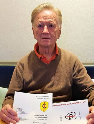 Konrad Reiter, Zweiter Vorsitzender beim Sportverein Germania, hat vergeblich versucht, neue Mitglieder zu werben. Zum Jahresende ist der Traditionsverein Geschichte. Reiter macht mit Kursen im Unteren Luisenpark weiter.