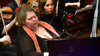 Kristalline Klarheit am Klavier: Plamena Mangova.