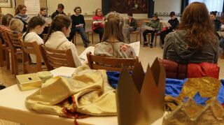 Nach zwei Jahren Pause trafen sich die Sternsinger in großer Runde.
