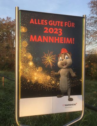 Der Botschaft auf vielen Werbetafeln in der Stadt werden sich viele anschließen können.