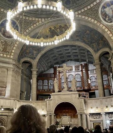 In der Christuskirche gab es an Silvester zwei Konzerte.