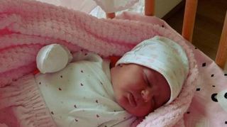 Erblickte um 0.44 Uhr im Klinikum das Licht der Welt: Asia Balliu.