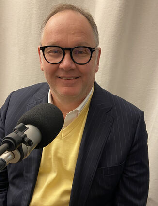 Unternehmer Harald Christ zu Gast im „MM“-Podcaststudio.