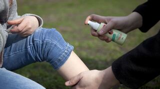 Insektenschutzspray ist ein wirksames Mittel, wenn man es richtig anwendet.