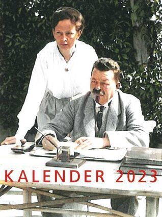Louise und Friedrich Ebert: Titelbild des Kalenders für 2023.