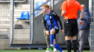 Mit links geht alles besser: Waldhof-Neuzugang Luca Bolay weiß wo seine Stärken liegen und schaltet sich auch gerne in Offensivaktionen ein.