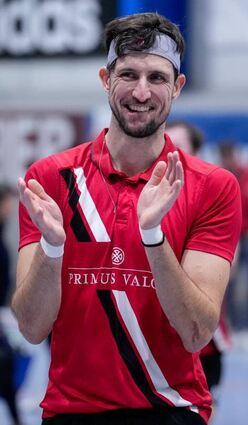 Philip Schlageter feierte mit dem TSVMH den Derbysieg.