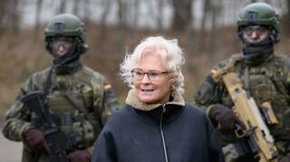 Genießt kaum mehr Rückhalt in der Bundeswehr: Verteidigungsmimisterin Christine Lambrecht.