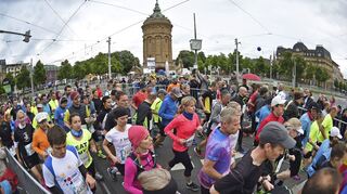 Der Dämmer-Marathon quer durch Mannheim fällt in diesem Jahr aus.