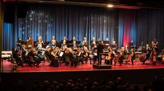 Die Starkenburg Philharmoniker bei ihrem Neujahrskonzert.