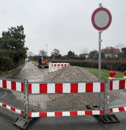In der Hebelstraße ist kein Durchkommen mehr.