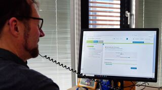 Die Grundsteuererklärung ist – dank freundlicher telefonischer Unterstützung vom Finanzamt – für Reporter Steffen Mack kein Problem mehr.