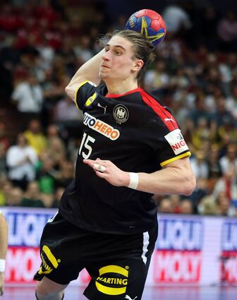 Spielt eine überragende Weltmeisterschaft: Spielmacher Juri Knorr von den Rhein-Neckar Löwen.