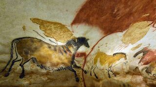 Doch auch die Bewohner von Lascaux drückten sich schon künstlerisch aus.
