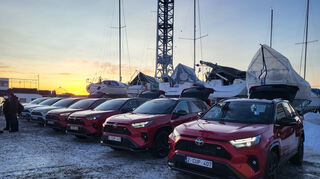 mid Lulea - Die neuesten Familienmitglieder orientieren sich am Motorsportauftritt von Toyota Gazoo Racing. Schwarze Radläufe, Seitenleisten und hintere Türverkleidungen setzen Akzente.