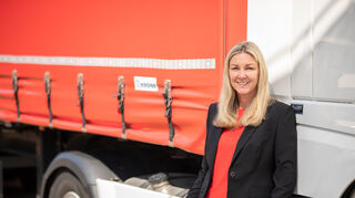 mid Groß-Gerau - Nadine Franke, Geschäftsführerin Stahl-Express Franke: "Wir haben zu Dieselfahrzeugen noch keine ernstzunehmenden Alternativen."
