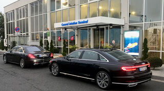 mid Frankfurt am Main - Flughäfen gehören zu den wichtigsten Adressen in der Branche der Luxus-Shuttle.
