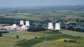 Der zweite Turm von rechts fällt heute Vormittag.