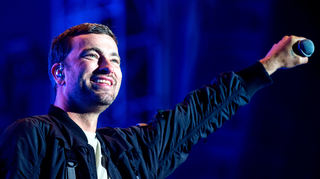 Rapper Marteria steht auf dem Hurricane Festival auf der Bühne. Das Open-Air-Festival mit rund 65.000 Besuchern fand 2018 vom 22. bis zum 24. Juni statt.