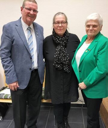 Peter Oedingen, Elisabeth Kaufmann und Christine König-Bittner.
