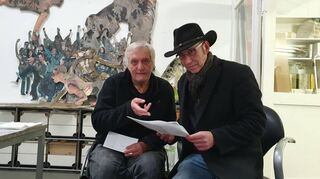 Fritz Stier (l.) und Claus Bunte stellen das Programm des Vereins vor.