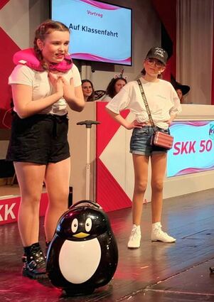Tolles Duo: Johanna Gündling (l.) und Carlotta Patzina.