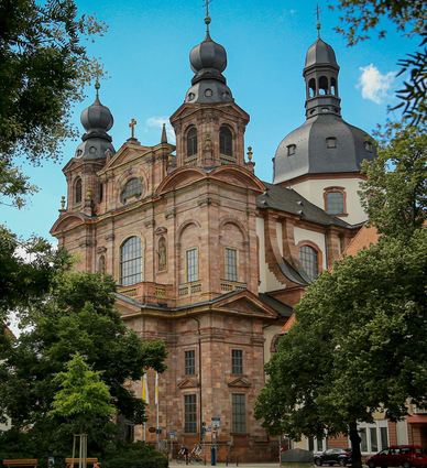Die Mannheimer Jesuitenkirche ist die wichtigste katholischen Kirche der Stadt.