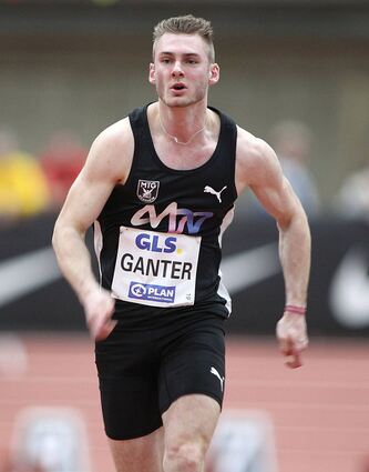 Robin Ganter konnte das Hickhack bei der Hallen-DM der Leichtathleten egal sein: Er freute sich über eine neue 60-Meter-Bestzeit und geht mit Rückenwind in die 200 Meter am Sonntag.