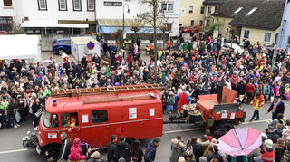 Der Ilvesheimer Fasnachtsumzug 2023.