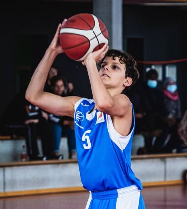 Cris Becht, der jüngste BG-Spieler, erzielte 17 Punkte.