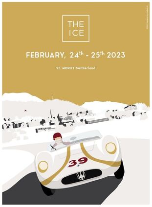 mid Groß-Gerau - Das Plakat für den diesjährigen Concours of Elegance im schweizerischen St.Moritz.