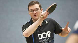 Weiter in der Erfolgsspur: Der TV Bürstadt mit Spitzenspieler Max Hay hat beste Chancen auf den Aufstieg in die Bezirksoberliga.