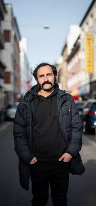 Warf bereits einen Blick auf die Stadt Mannheim: Amir Gudarzi, Wahl-Wiener und künftiger Hausautor des Nationaltheaters.