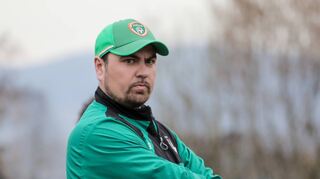 Fokussiert: Lampertheims Trainer Marco Falkenstein, hier noch in Diensten der SG Hüttenfeld, möchte mit seiner neuen Mannschaft schnellstmöglich die nötigen Punkte für den Ligaverbleib einfahren.