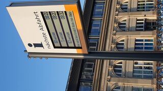 Alle Busse und Bahnen in Mannheim fielen am Streiktag aus.
