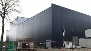 Stillstand seit Dezember: So sieht es derzeit auf der „Opal“-Baustelle an der Theodor-Heuss-Anlage aus.