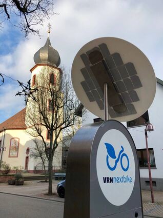 Nextbike-Leihfahrräder gibt es seit Dezember 2018 in Heddesheim. Das Angebot findet bei der Bürgerbeteiligung zur Mobilität positive Erwähnung.