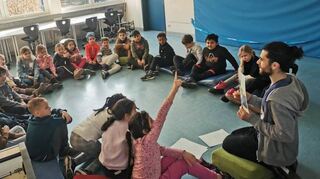 Die ersten Klassen der Friedrich-Fröbel-Schule lernen im Kurs was es bedeutet, auch mal „Nein“ zu sagen.