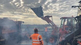 In nur 60 Stunden seien die Arbeiten abgeschlossen worden.