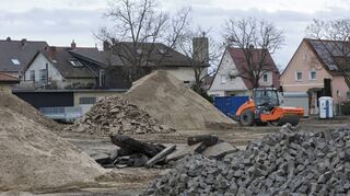 Buerstadt, Beethovenplatz, Baustelle
23.03.2023 / Foto: Berno Nix