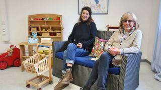 Neue Räume für den Kinderschutzbund Mannheim: Schutzkonzept-Beraterin Ursula Fohl (l.) und Vorsitzende Iris Krämer.