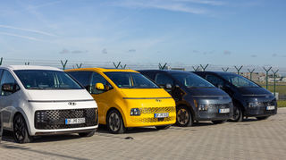 mid Frankfurt - dDr Hyundai Staria kommt als 9-Sitzer.
