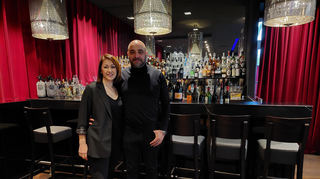 Sevtap Kaya und Cenk Kaya in ihrem neuen Lokal.