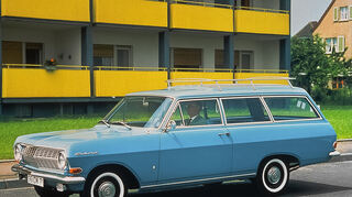 mid Groß-Gerau - Auch als Kombi im Sortiment: der Opel Rekord A.