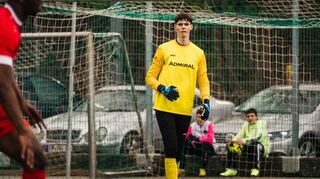 Weiter gesetzt: Bürstadts Torhüter Kirill Dorngof wird auch am Sonntag gegen den VfR Groß-Gerau das Tor der Eintracht hüten.