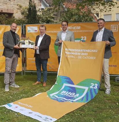 Vor einem Jahr war Viernheim Buga-Partnerkommune geworden.