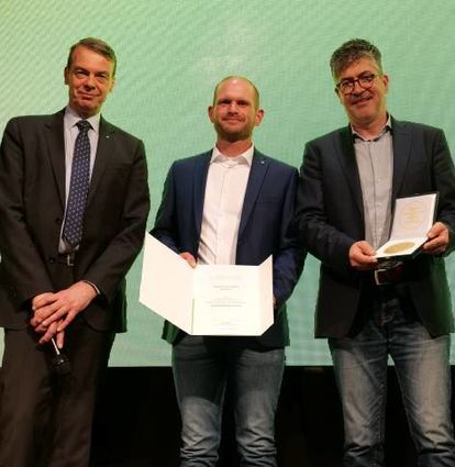 Lutze von Wurmb (v.l.), Nils Schumacher und Matthias Scherbaum.
