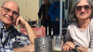 Sind begeistert von der Buga: Jürgen und Christel Keller.