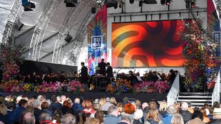 Musikalischer Gruß aus Israel zur Eröffnung der Buga: Das Konzert des Haifa Orchestra am Freitagabend.
